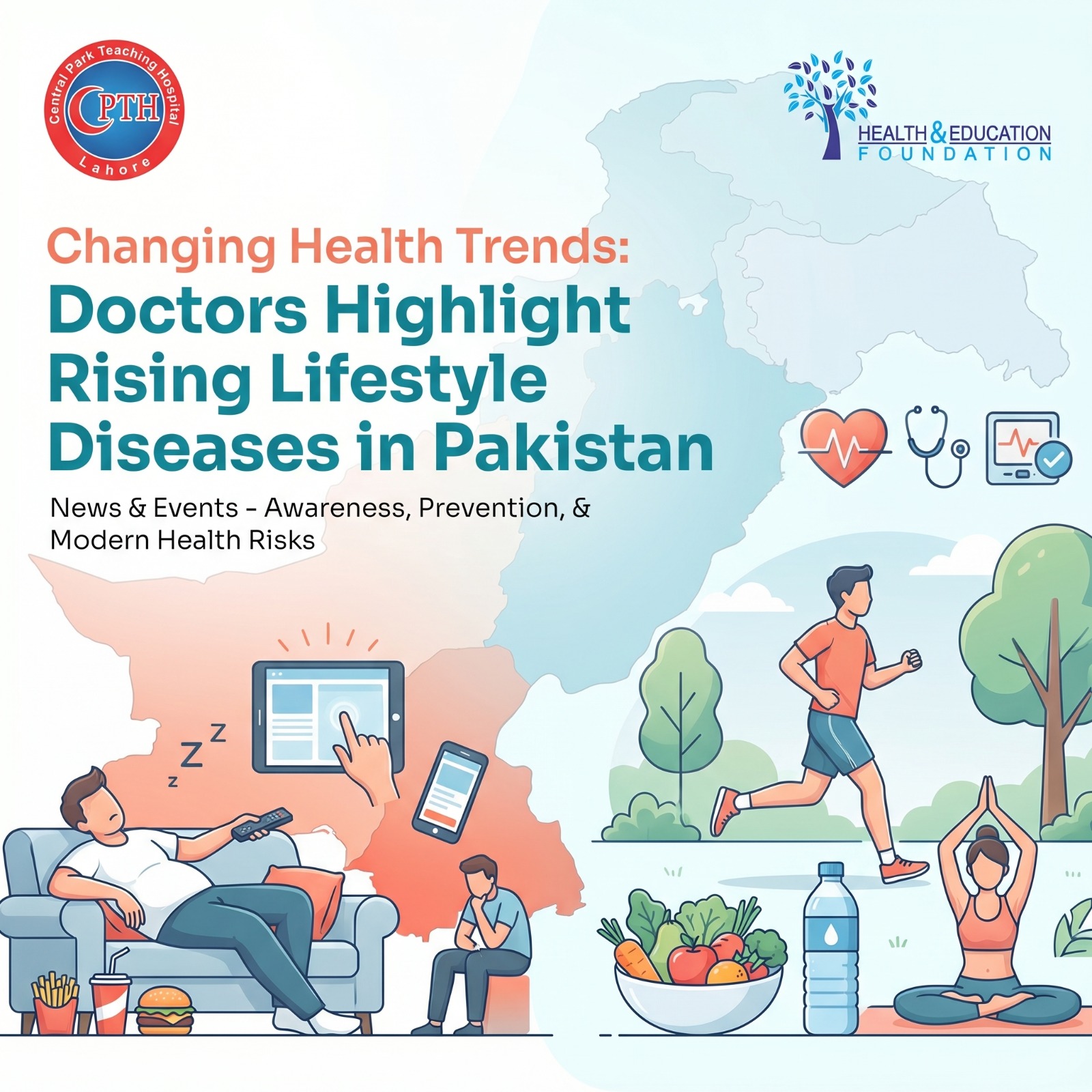 Changing Health Trends: Doctors Highlight Rising Lifestyle Diseases in Pakistan